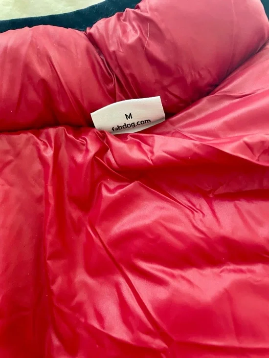 NWOT Fab Dog Colorblock Puffer Vest - Picture 5 of 6